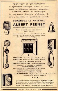 Publicit Albert Pernet
